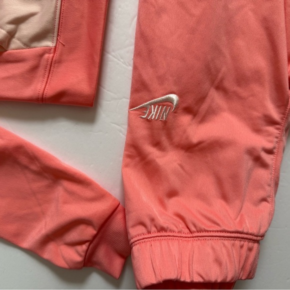 Nike Coral and Beige Tracksuit - Picture 5 of 7